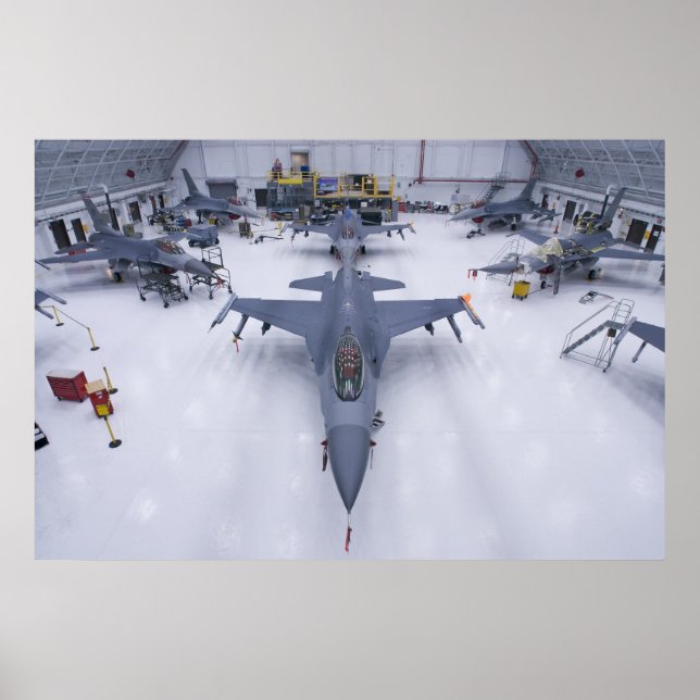 F-16 Fighting Falcons Poster (Front)