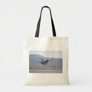 F-16 Landing At Luke Air Force Base Tote Bag