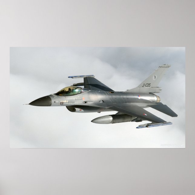 F-16 of the Royal Netherlands Air Force Poster (Front)