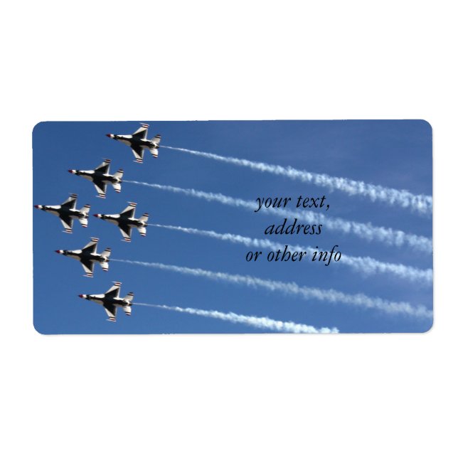 F-16 Thunderbirds Delta Formation (Front)