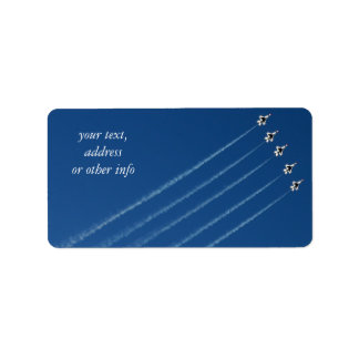 F-16 Thunderbirds Five Formation Label