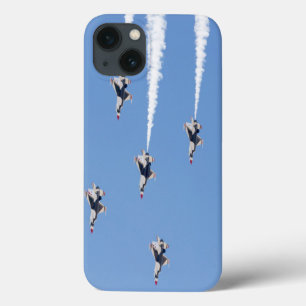 F-16 Thunderbirds flying the five-card formation iPhone 13 Case
