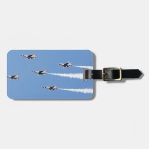 F-16 Thunderbirds flying the five-card formation Luggage Tag