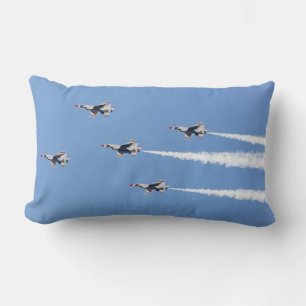 F-16 Thunderbirds flying the five-card formation Lumbar Cushion