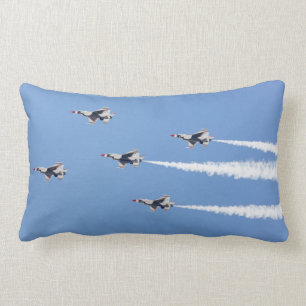 F-16 Thunderbirds flying the five-card formation Lumbar Cushion