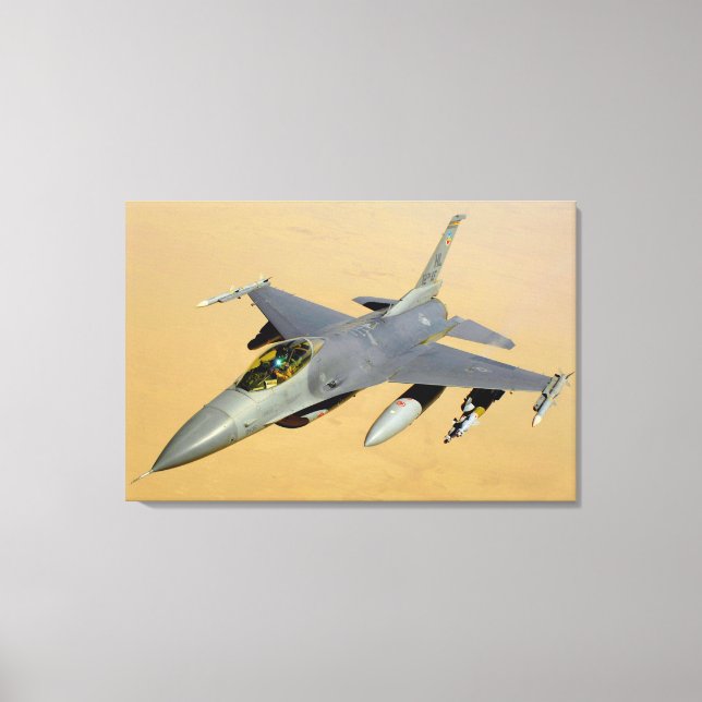 F-16C FIGHTING FALCON 24x36 Canvas Print (Front)