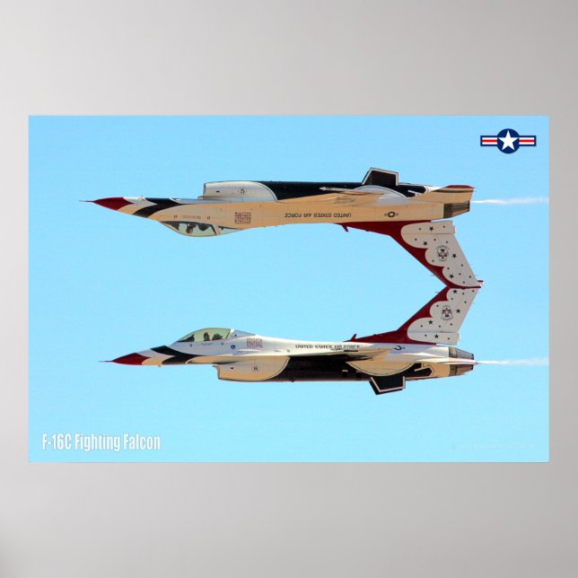 F-16C FIGHTING FALCON POSTER (Front)