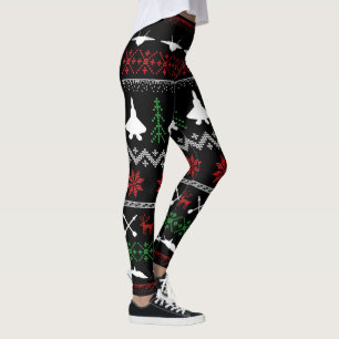 F-22 Christmas Leggings