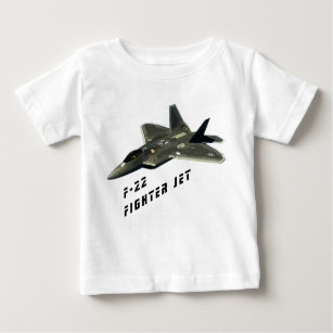F-22 Fighter Jet, Raptor Baby T-Shirt