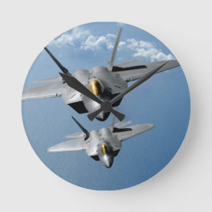 F-22 RAPTOR 8"  WALL CLOCK