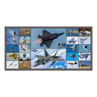 F-22 RAPTOR “MONTAGE” POSTER