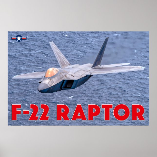 F-22 RAPTOR POSTER (Front)