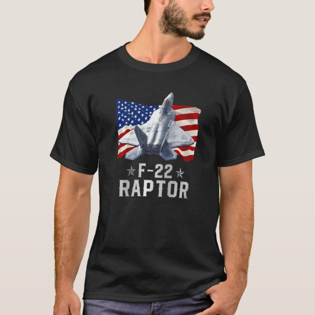 F 22 Raptor   T-Shirt (Front)