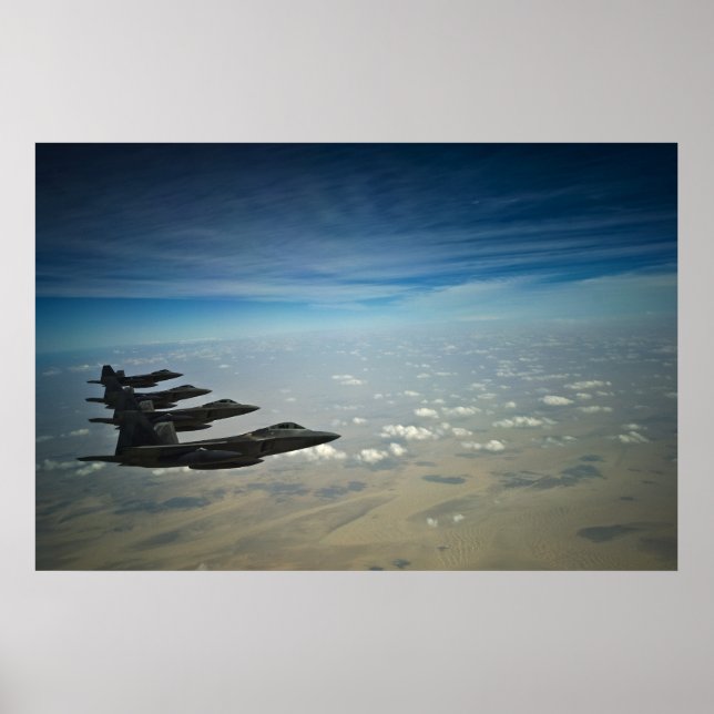 F-22 Raptors Poster (Front)
