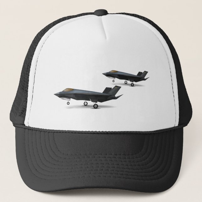 F-22 TRUCKER HAT (Front)