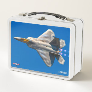 F-22A RAPTOR METAL LUNCH BOX