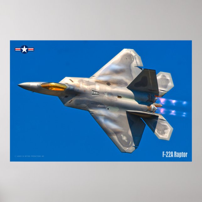 F-22A RAPTOR POSTER (Front)