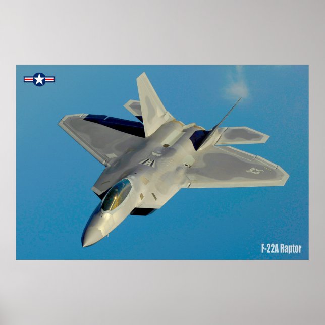 F-22A RAPTOR POSTER (Front)