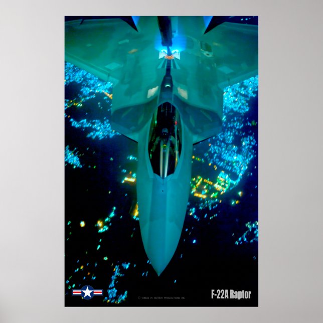 F-22A RAPTOR POSTER (Front)