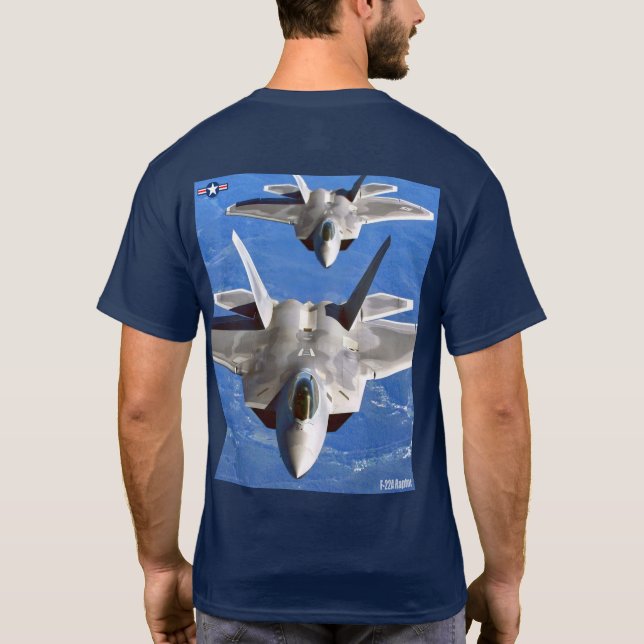 F-22A RAPTOR T-Shirt (Back)