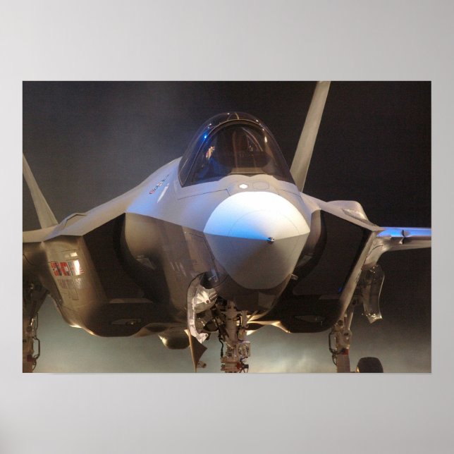 F-35 Joint Strike Fighter Aircraft Poster (Front)