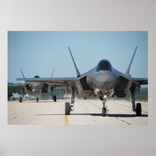 F-35 Lightning II Aircraft Poster