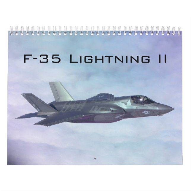 F-35 Lightning II Calendar (Cover)