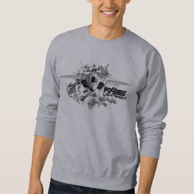F-35 Lightning II Men's Basic Sweatshirt (Front)