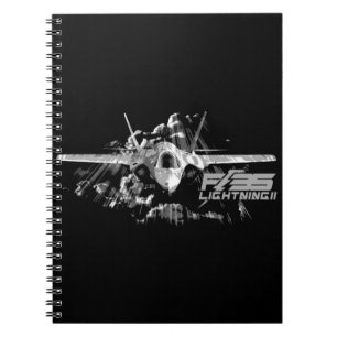 F-35 Lightning II Photo Notebook (80 Pages B&W)