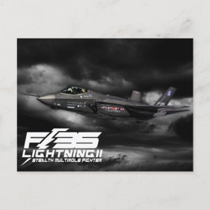 F-35 Lightning II Postcard