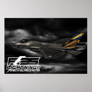F-35 Lightning II Poster