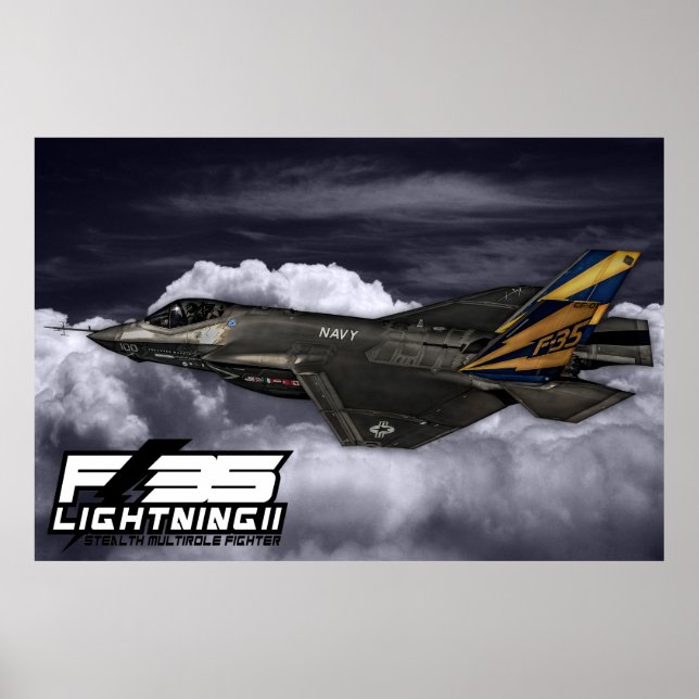 F-35 Lightning II Poster (Front)