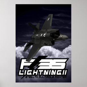 F-35 Lightning II Poster