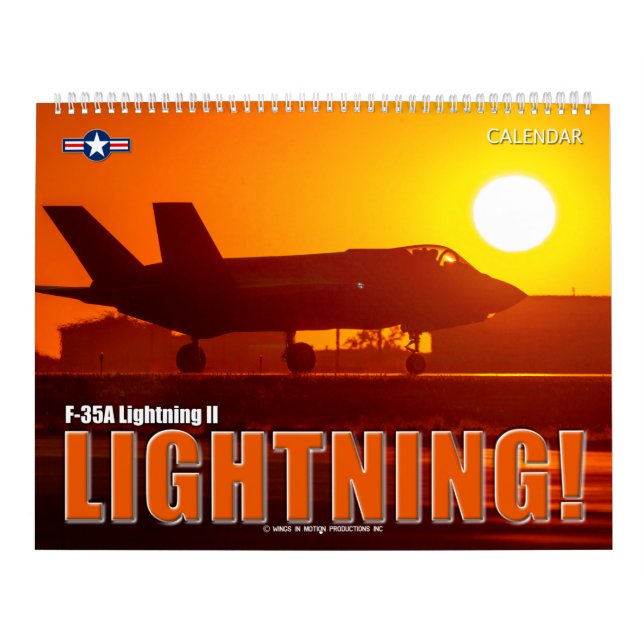 F-35A LIGHTNING II CALENDAR (Cover)