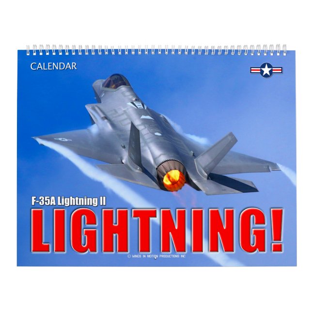 F-35A LIGHTNING II CALENDAR (Cover)