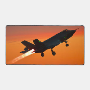 F-35A LIGHTNING II DESK MAT