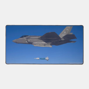 F-35A LIGHTNING II DESK MAT