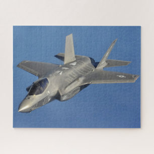 F-35A Lightning II Joint Strike Fighter 58th Jigsaw Puzzle