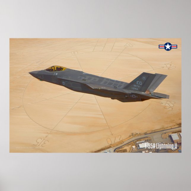 F-35A LIGHTNING II POSTER (Front)