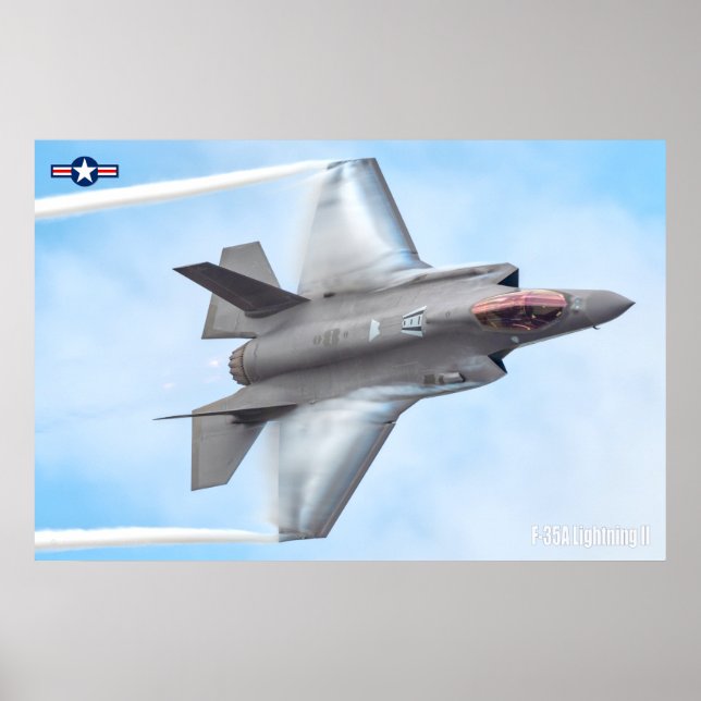 F-35A LIGHTNING II POSTER (Front)