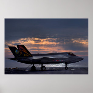 F-35B Lightning II Aircraft Poster