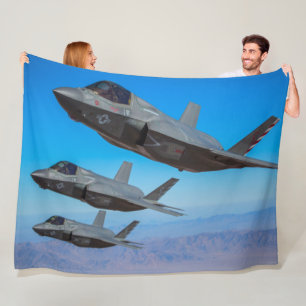 F-35B LIGHTNING II FLEECE BLANKET