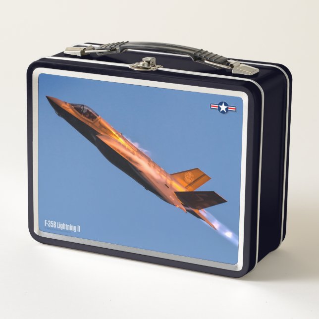 F-35B LIGHTNING II METAL LUNCH BOX (Front)