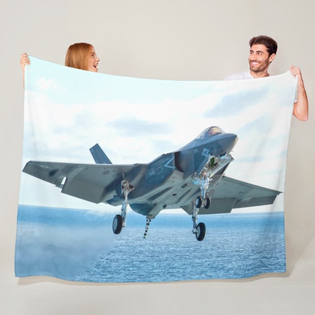 F-35C LIGHTNING II FLEECE BLANKET (In Situ)