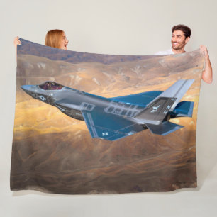 F-35C LIGHTNING II FLEECE BLANKET