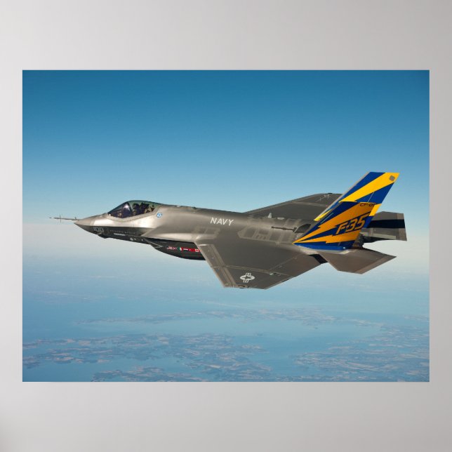 F-35C Lightning II Poster (Front)
