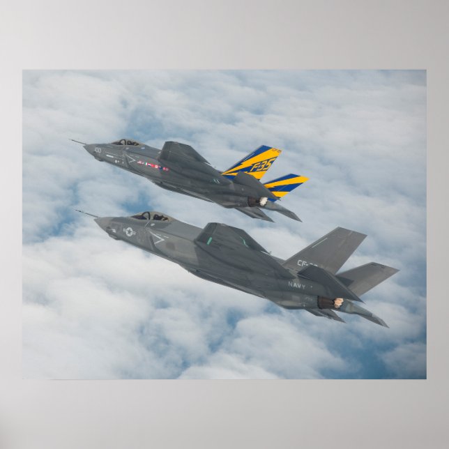 F-35C Lightning II Poster (Front)