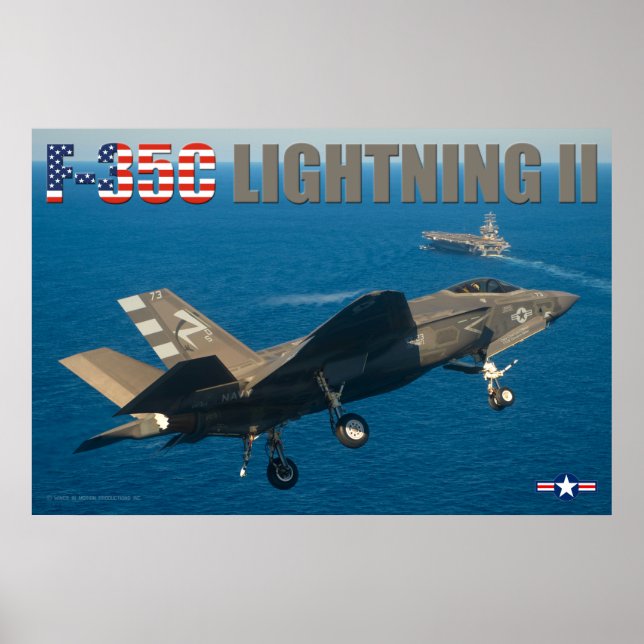 F-35C LIGHTNING II POSTER (Front)