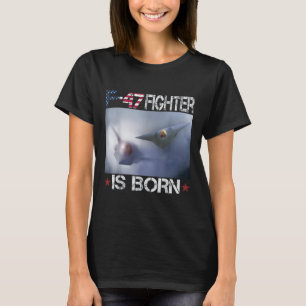 F 47 Fighter Jet F47 6th Gen Fighter F-47 Us Air F T-Shirt