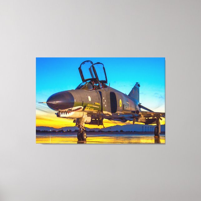 F-4 PHANTOM 36x48 Canvas Print (Front)